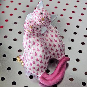 Herend Pair of Kittens